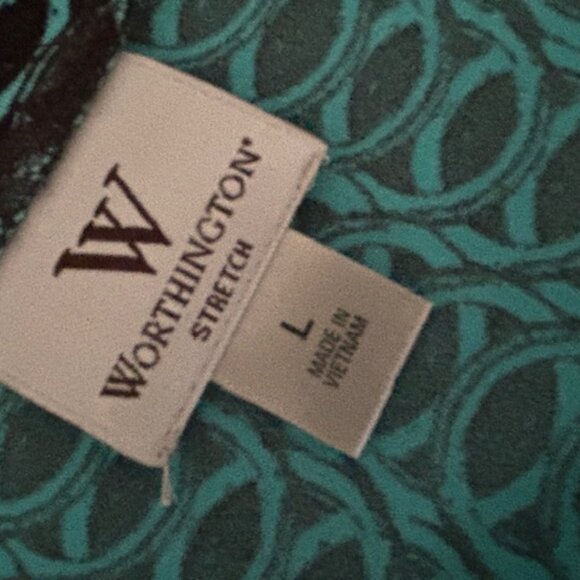 Set of 3 Worthington Scoop Neck Cap Sleeve Tops - Size Large - Picture 3 of 16